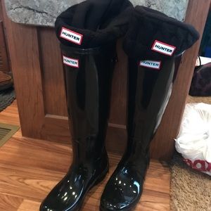 Hunter WIDE CALF rain boots